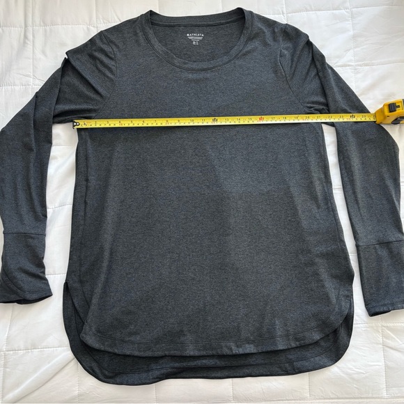 athleta uptempo top long-sleeve workout shirt xl tall - Picture 7 of 11